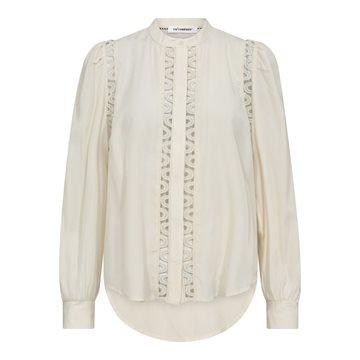 Co' Couture - Alia Lace Shirt - Off White